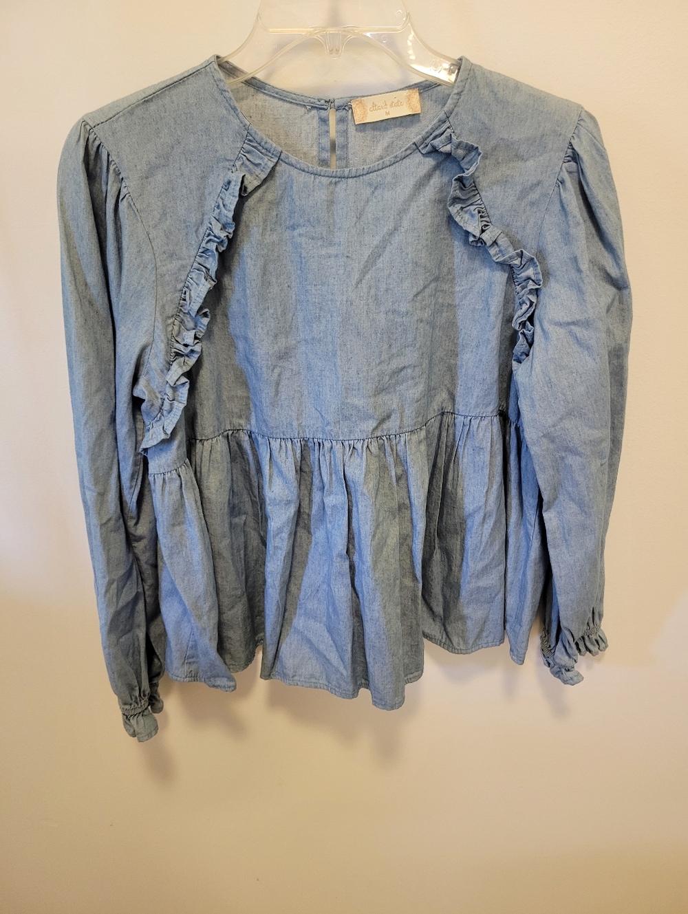 Altar'd State Flowy Ruffle Top